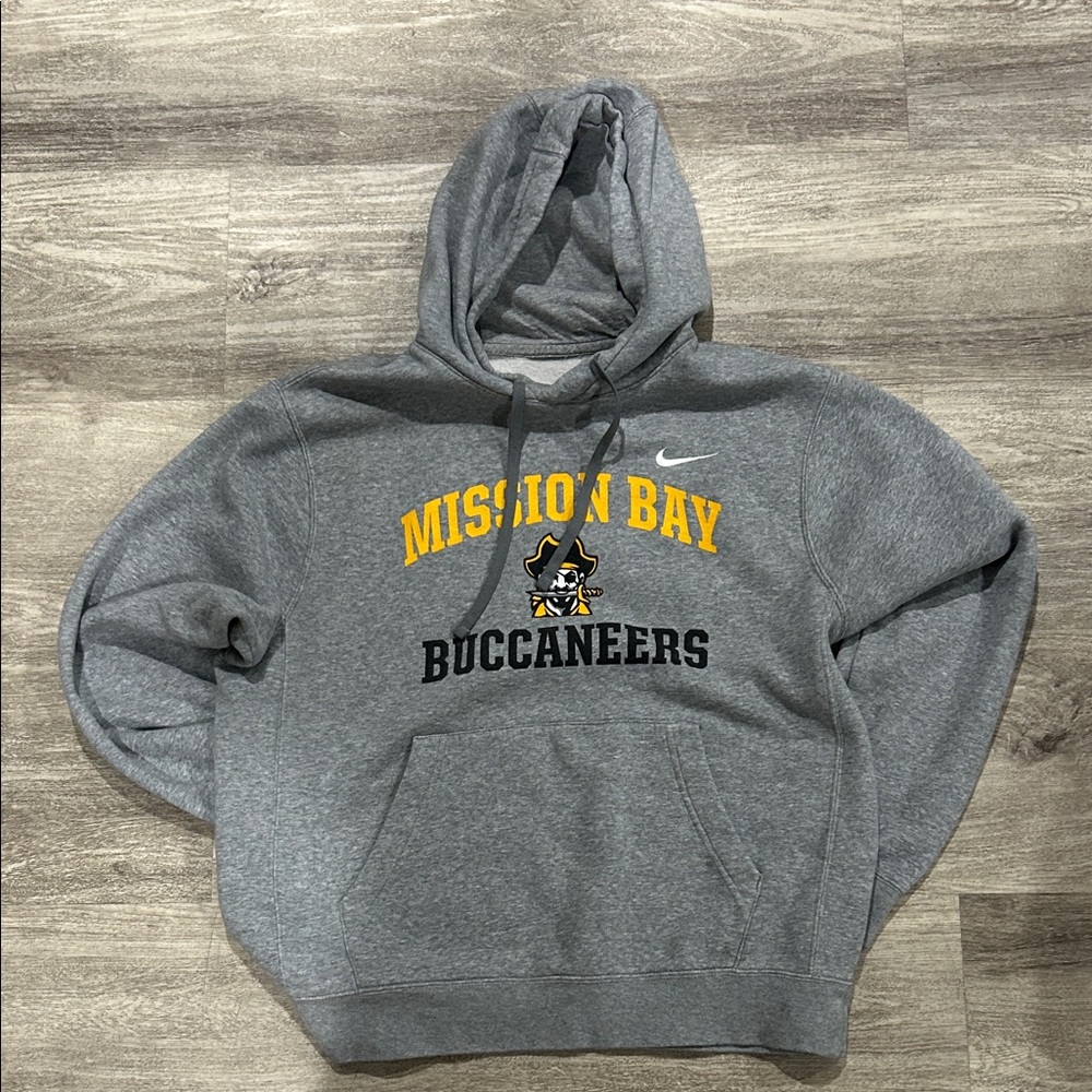 Nike Gray Mission Bay Buccaneers Hoodie Used